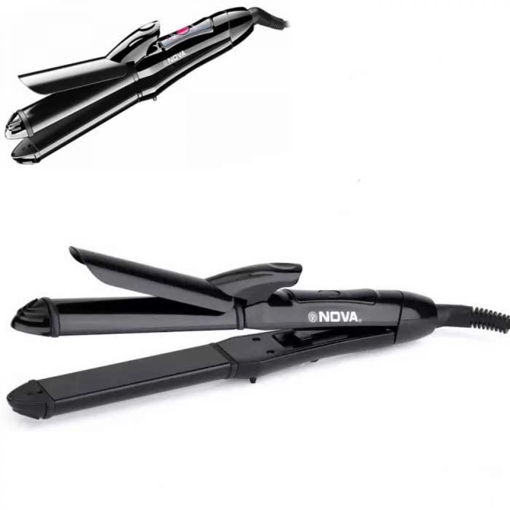 Nova NHC-810 Wet And Dry Premium Multi-Styler Hair Straightener And Curler